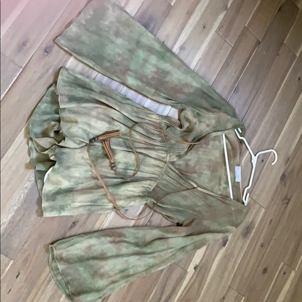 Long sleeved romper